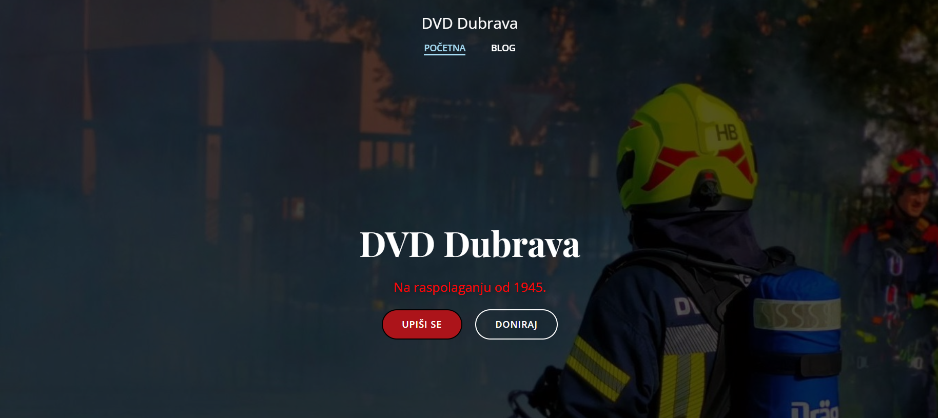 Firefighters — WordPress site preview